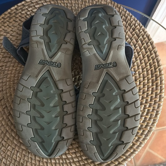 Women’s Tiva Blue Mirage Velcro Strap Active Sport Hiking Water Sandals Size 10 - Picture 6 of 6